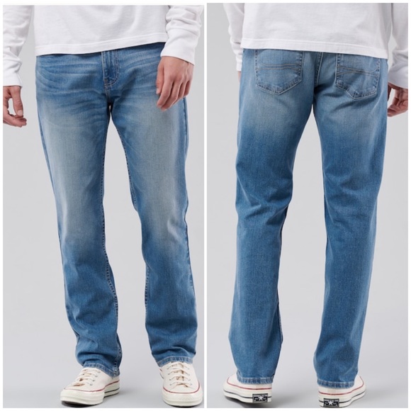 Hollister Epix Flex Slim Straight Jean - Picture 12 of 13